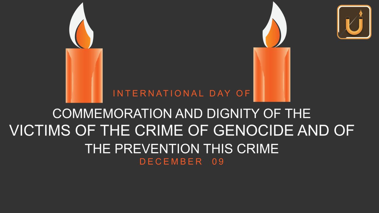 Usthadian Academy / International Day Of Commemoration And Dignity Of The Victims Of The Crime Of Genocide | 11 dec 2023 Usthadian Academy / International Day Of Commemoration And Dignity Of The Victims Of The Crime Of Genocide